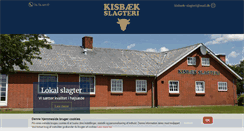 Desktop Screenshot of kisbaek-slagteri.dk